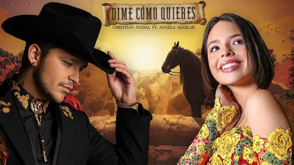 Ángela Aguilar Y Christian Nodal Revientan Las Redes Con “Dime Cómo ...